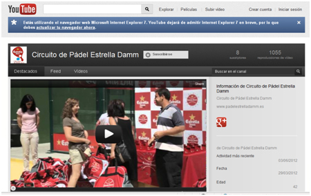 Padel Estrella Damm