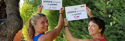 Pinta el mundo de pádel