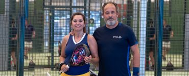 Susana Ruíz Vela junto a Rafael López
