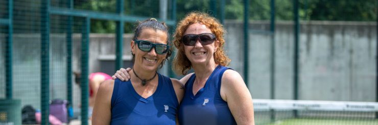 Jugadoras del Circuito de Pádel Estrella Damm