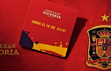 Camiseta España Cervezas Victoria